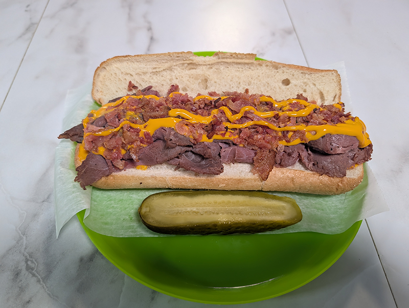 Beef, Cheddar N Bacon